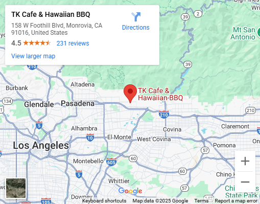 Location, 158 West Foothill Boulevard Monrovia, CA 91016